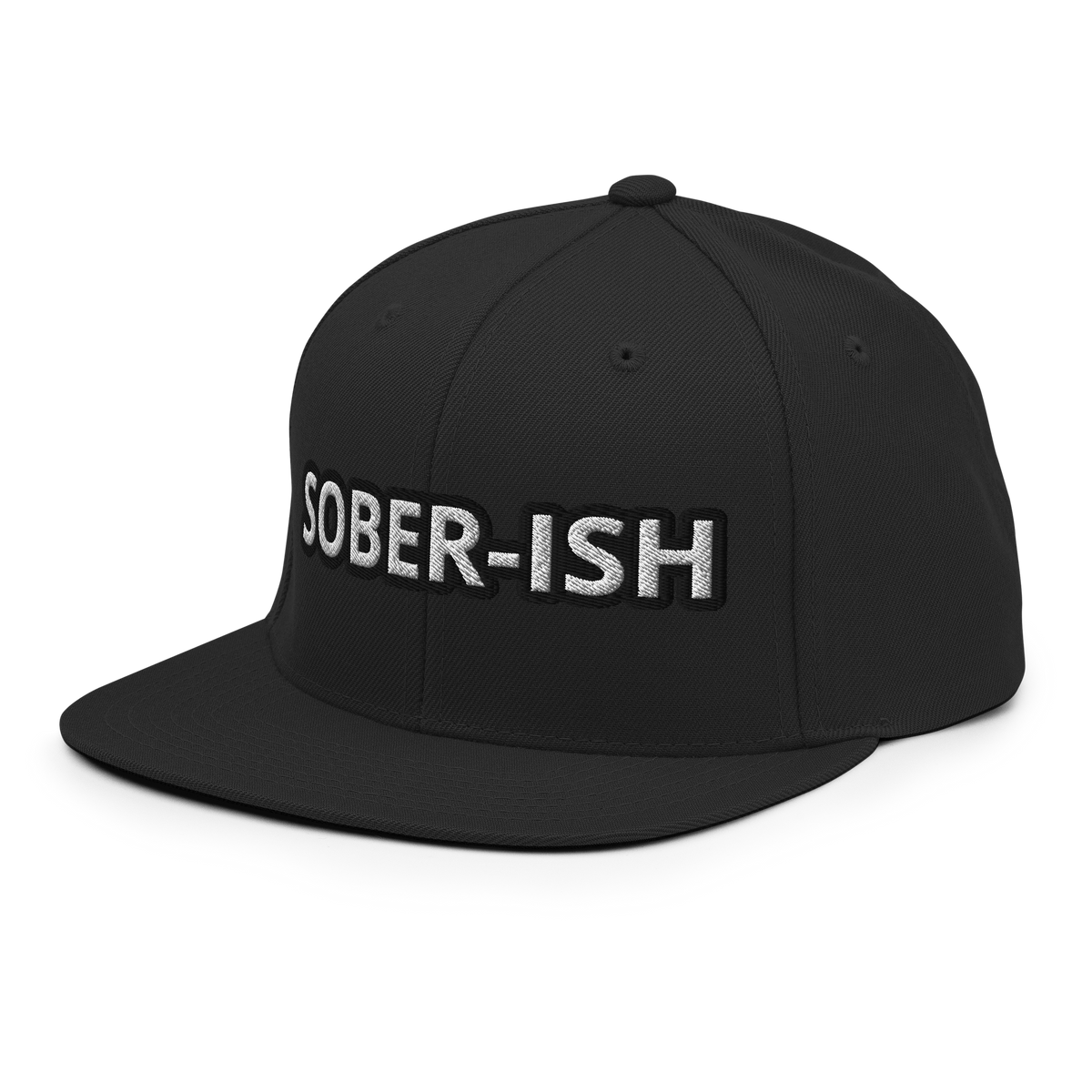 PUFF SOBER-ISH Snapback Hat