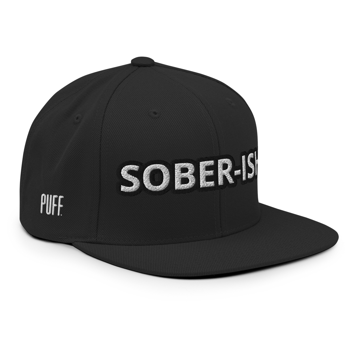 PUFF SOBER-ISH Snapback Hat