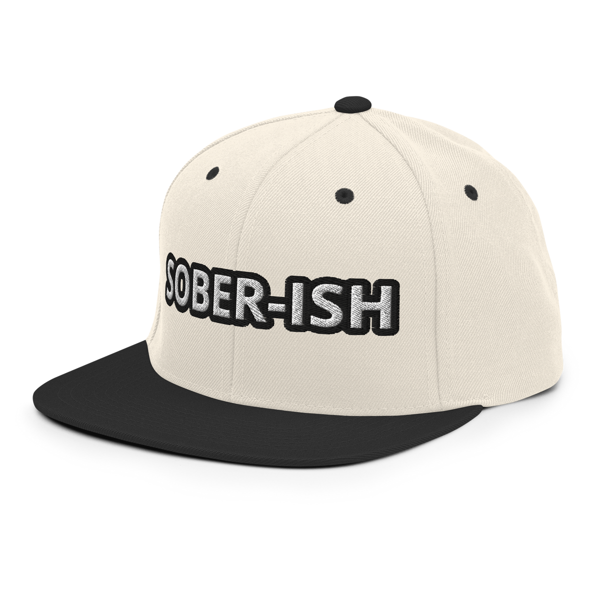 PUFF SOBER-ISH Snapback Hat