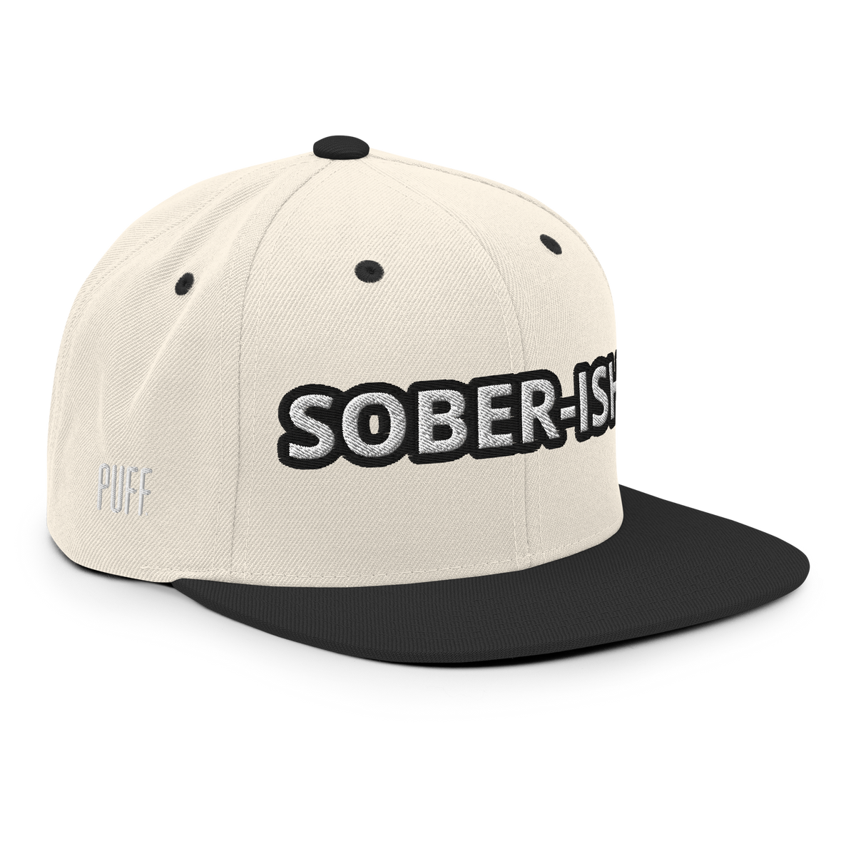 PUFF SOBER-ISH Snapback Hat