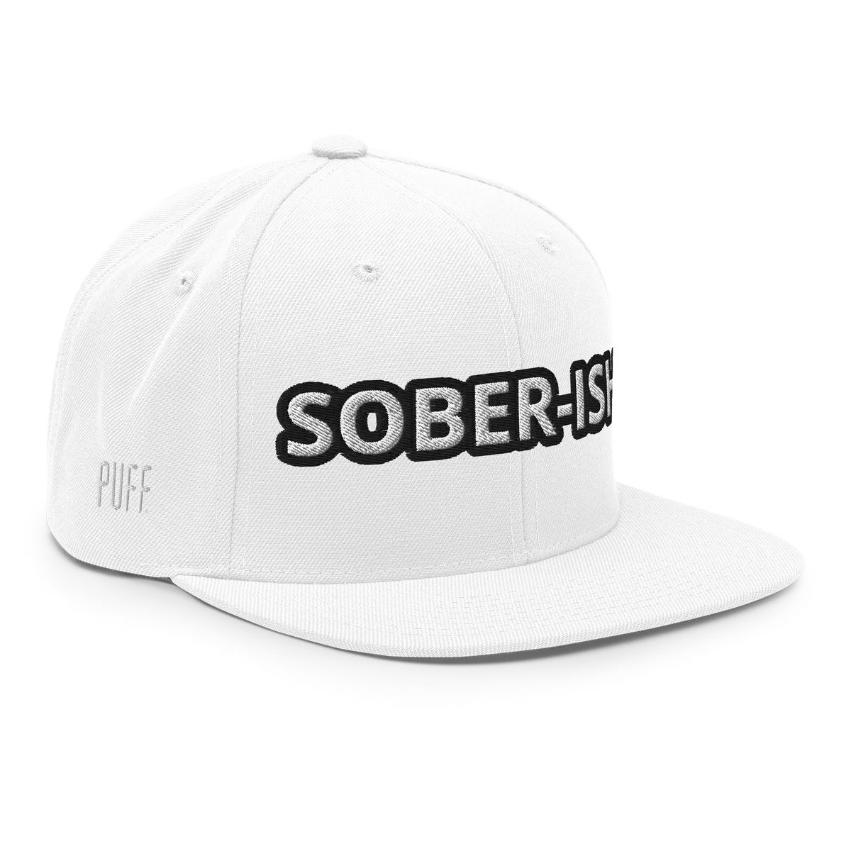 PUFF SOBER-ISH Snapback Hat